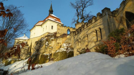 valdštejn Zima hrad 1